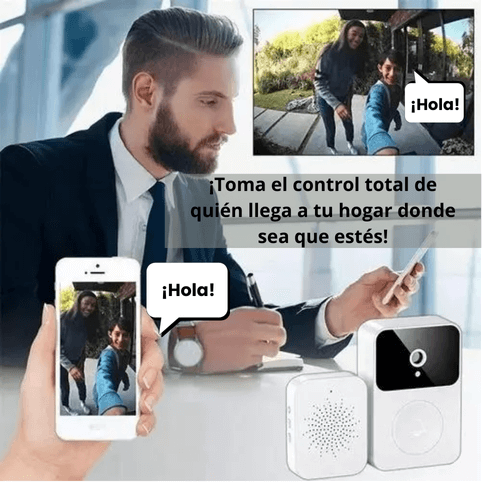 Timbre Inalámbrico Inteligente con Cámara